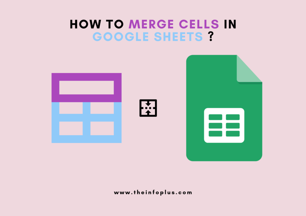 How to merge Cells in Google-Sheets