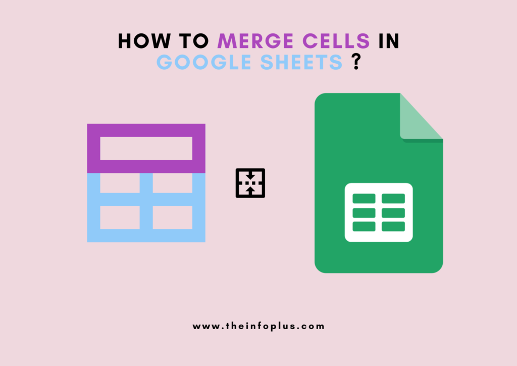 How to merge Cells in Google-Sheets 